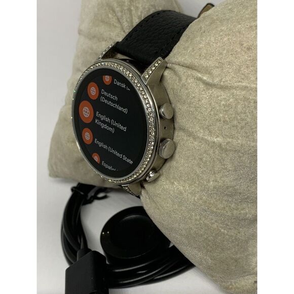 Fossil Gen 4 Authentic Digital Dial Smart Watch Custom Band FTW6016 ZA588 - Picture 3 of 12